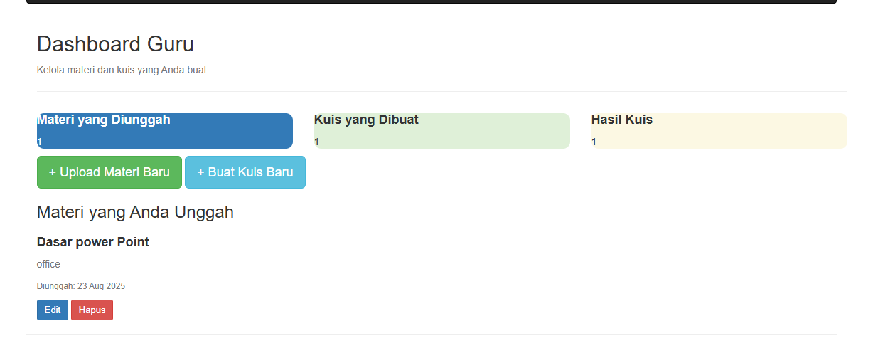 Visualisasi Proyek SLB E-Learning Inklusif
